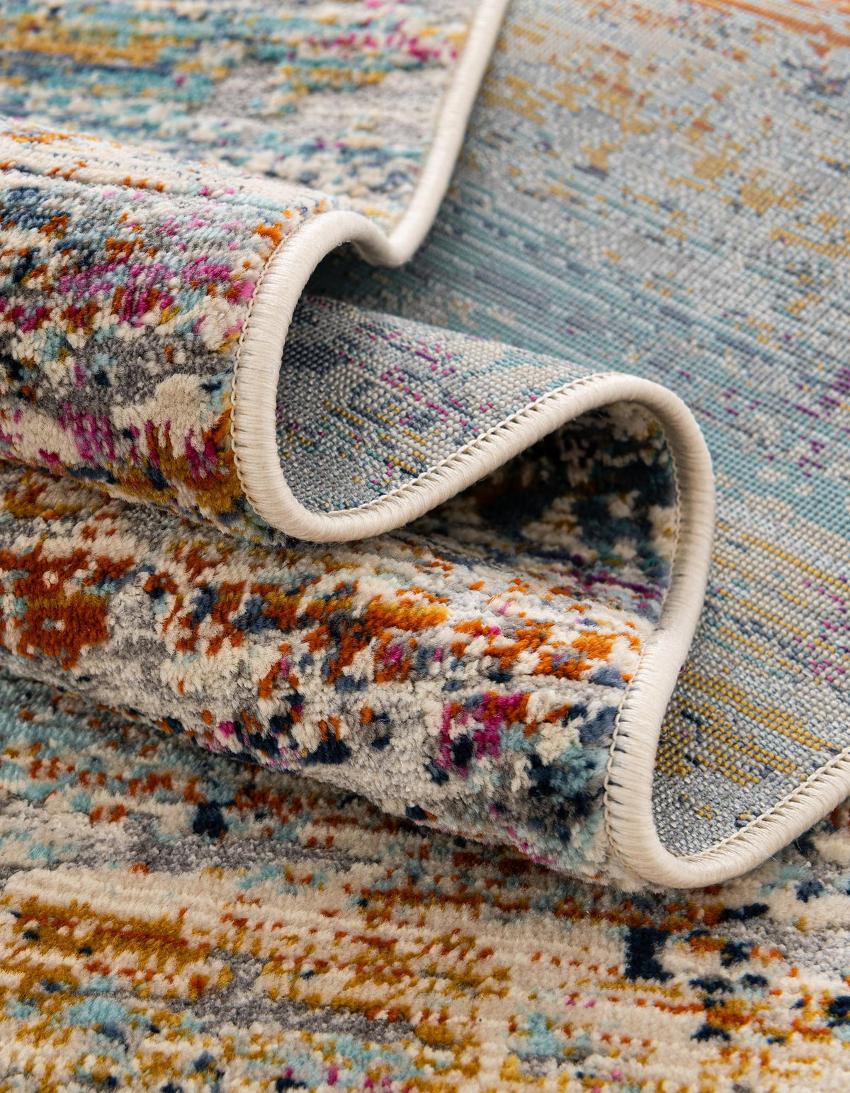Santa Monica Sands Collection Area Rug -  Topanga Rectangle Multi  lifestyle 13