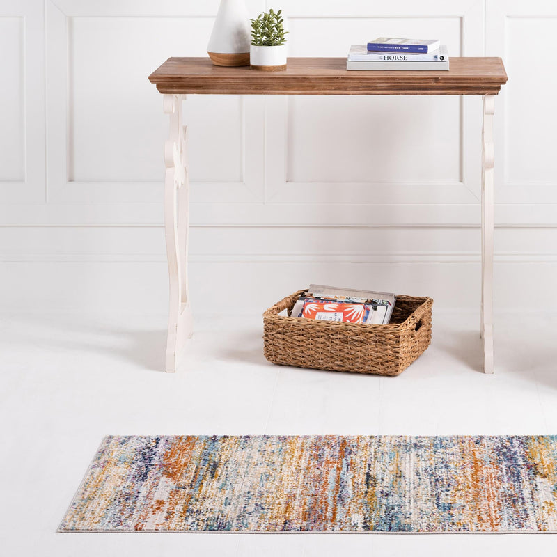 Santa Monica Sands Collection Area Rug -  Topanga Runner Multi  lifestyle 26