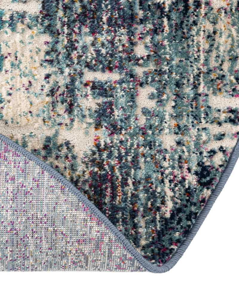 Santa Monica Sands Collection Area Rug -  Catalina Round Multi  lifestyle 23