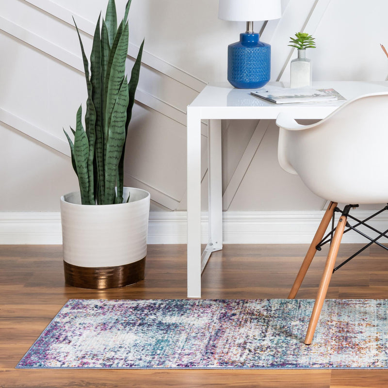 Santa Monica Sands Collection Area Rug -  Catalina Runner Multi  lifestyle 16