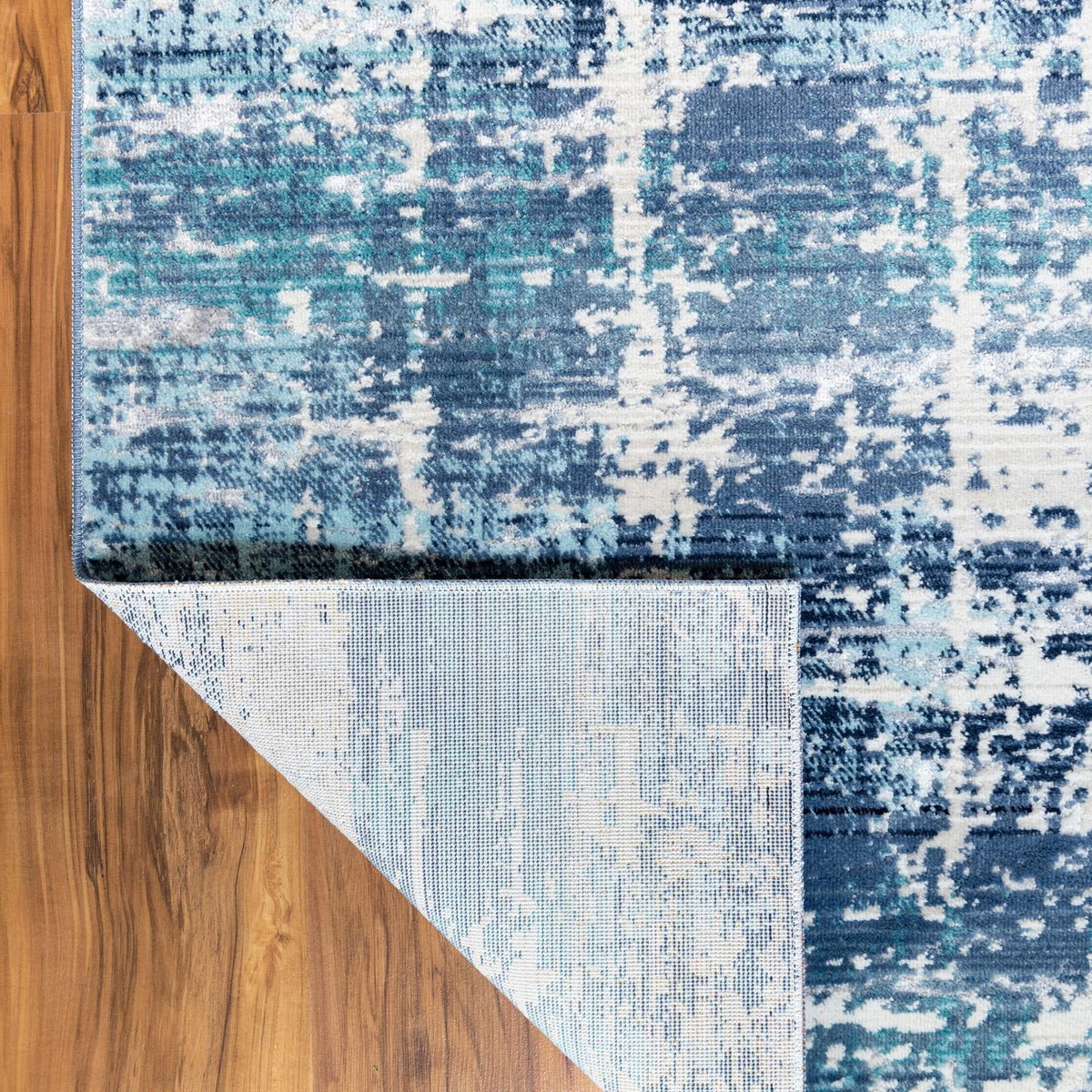 Santa Monica Sands Collection Area Rug -  Malibu Rectangle Blue  lifestyle 6