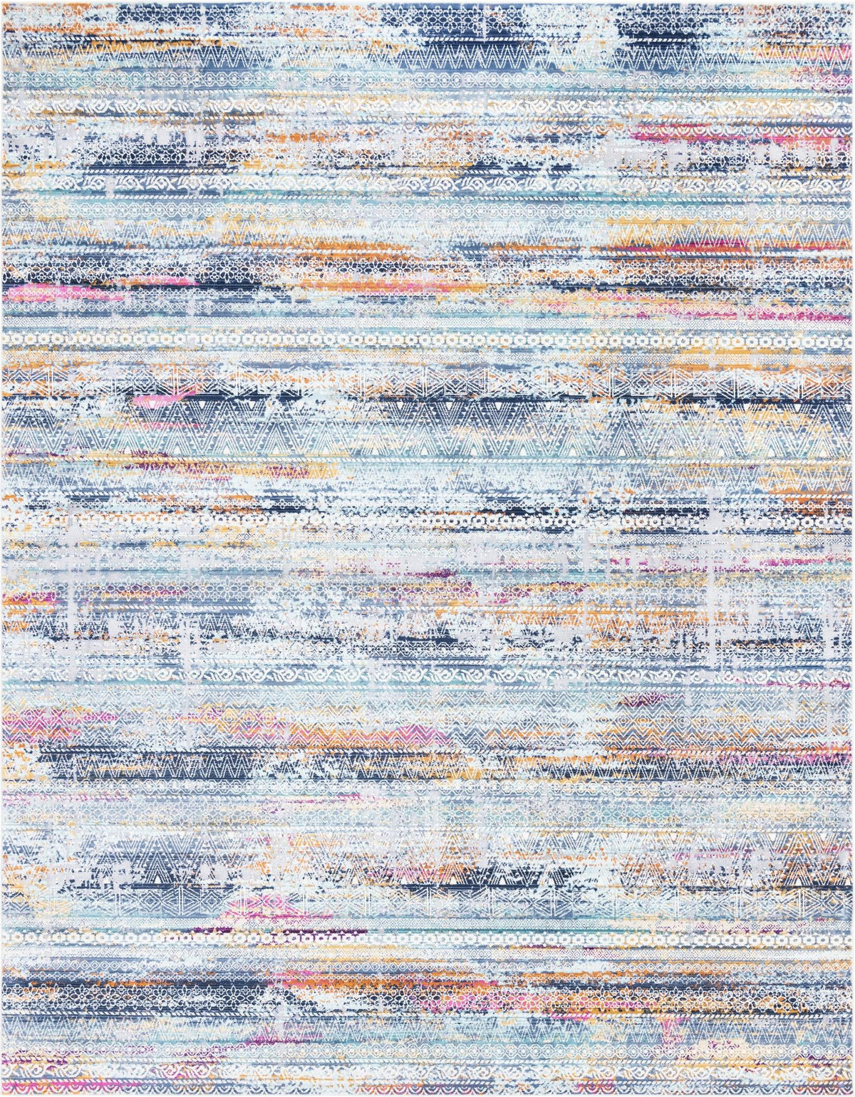 Santa Monica Sands Collection Area Rug -  Zuma Rectangle Multi Main