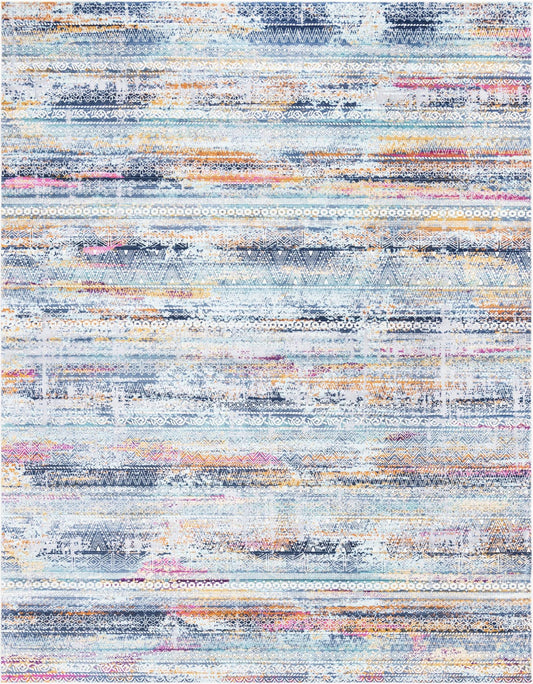 Santa Monica Sands Collection Area Rug -  Zuma Rectangle Multi Main