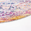 Prague Tapestry Collection Area Rug - Charles Round Red  lifestyle 35