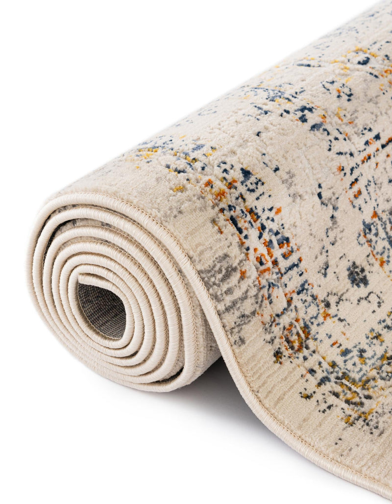 Prague Tapestry Collection Area Rug - Charles Rectangle Gray  lifestyle 12