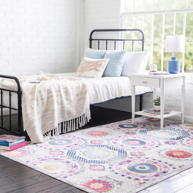 Prague Tapestry Collection Area Rug -  Petrin Rectangle Multi  lifestyle 2