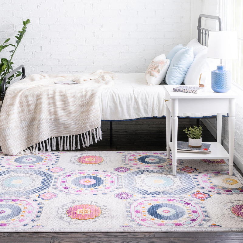 Prague Tapestry Collection Area Rug -  Petrin Rectangle Multi  lifestyle 4