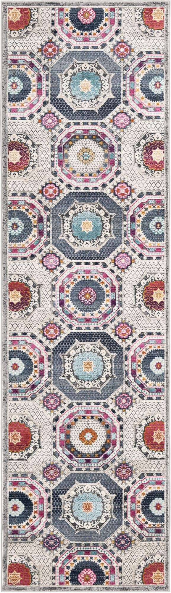 Prague Tapestry Collection Area Rug -  Petrin Runner Multi  lifestyle 16