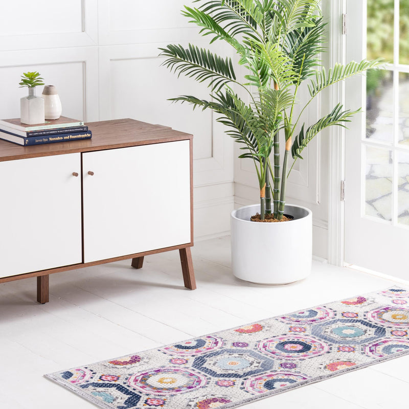 Prague Tapestry Collection Area Rug -  Petrin Runner Multi  lifestyle 19