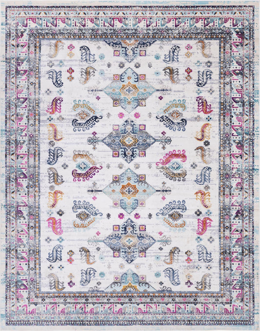 Prague Tapestry Collection Area Rug -  Karlovy Rectangle Multi Main