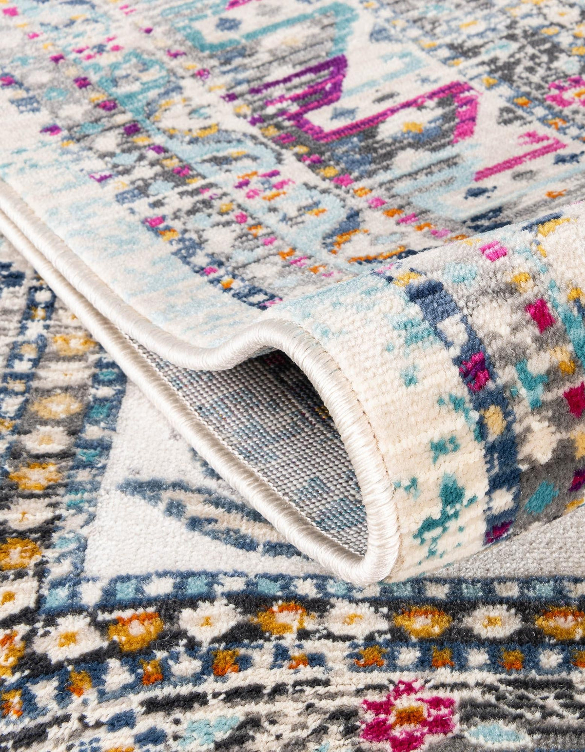 Prague Tapestry Collection Area Rug -  Karlovy Rectangle Multi  lifestyle 6