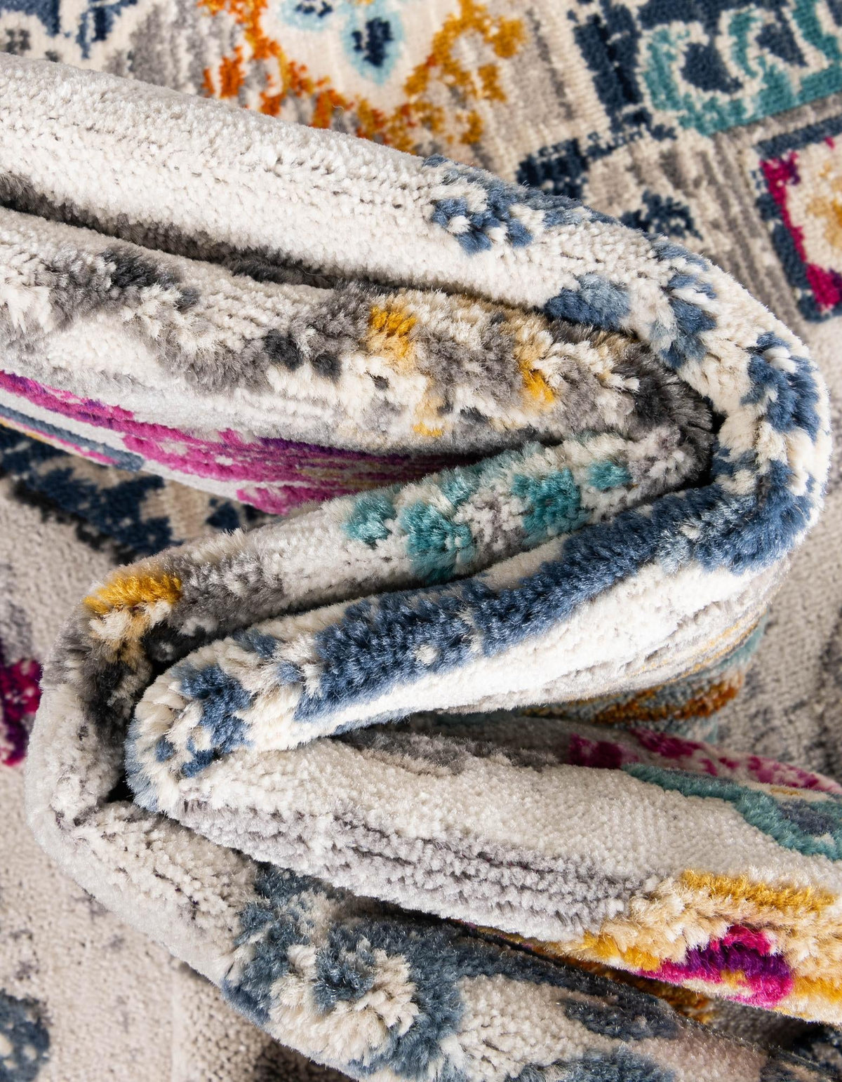 Prague Tapestry Collection Area Rug -  Karlovy Rectangle Multi  lifestyle 8