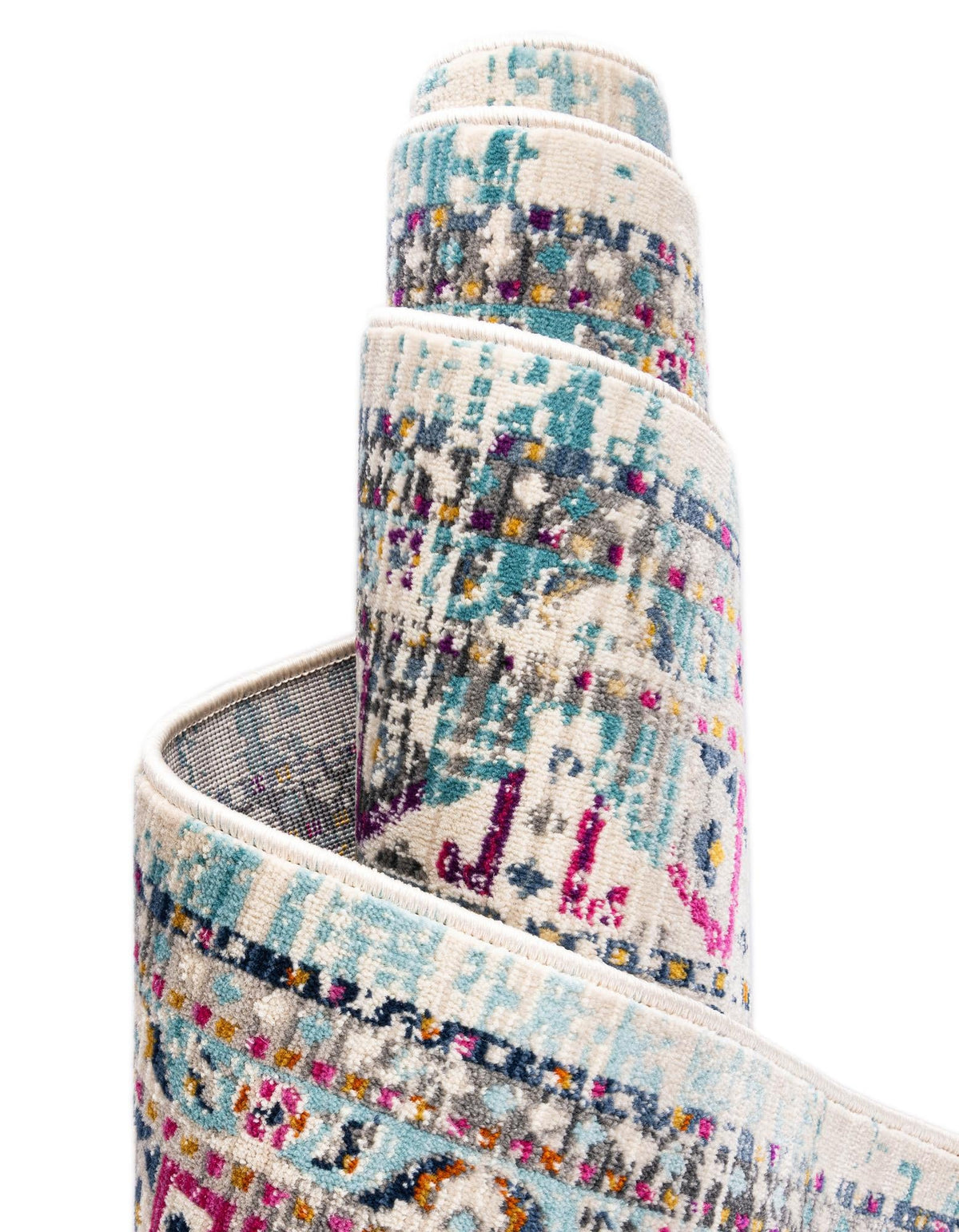 Prague Tapestry Collection Area Rug -  Karlovy Rectangle Multi  lifestyle 11