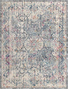 Prague Tapestry Collection Area Rug -  Pilsen Rectangle Gray Main