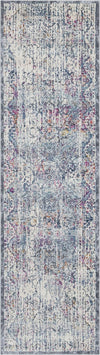 Prague Tapestry Collection Area Rug -  Pilsen Runner Gray  lifestyle 16