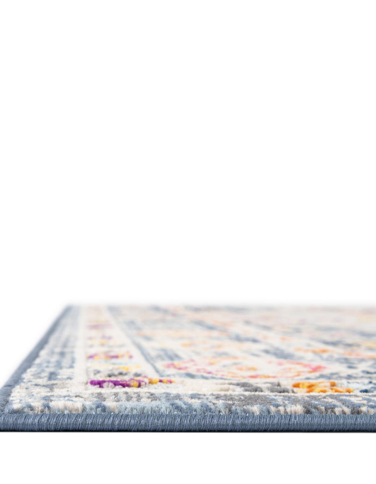 Prague Tapestry Collection Area Rug -  Sumava Rectangle Light Gray  lifestyle 14