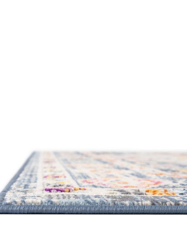 Prague Tapestry Collection Area Rug -  Sumava Rectangle Light Gray  lifestyle 14