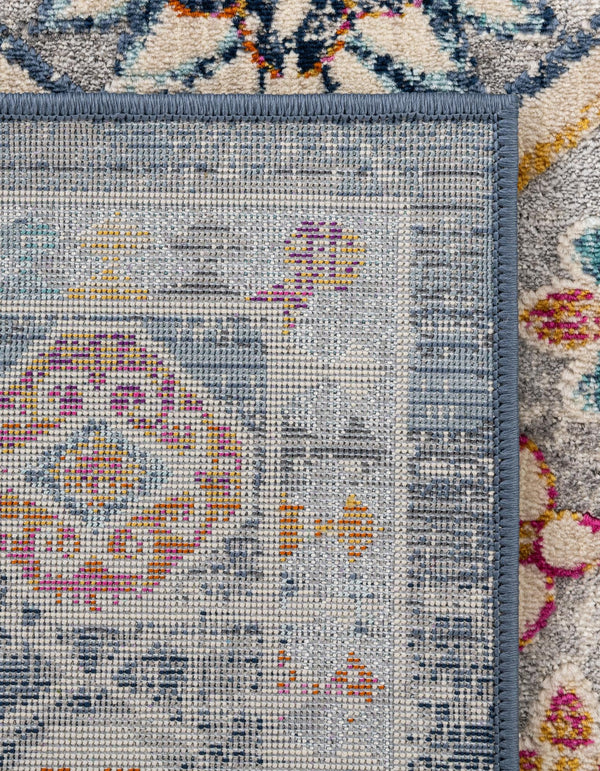 Prague Tapestry Collection Area Rug -  Sumava Rectangle Light Gray  lifestyle 18