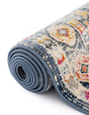 Prague Tapestry Collection Area Rug -  Sumava Rectangle Light Gray  lifestyle 25