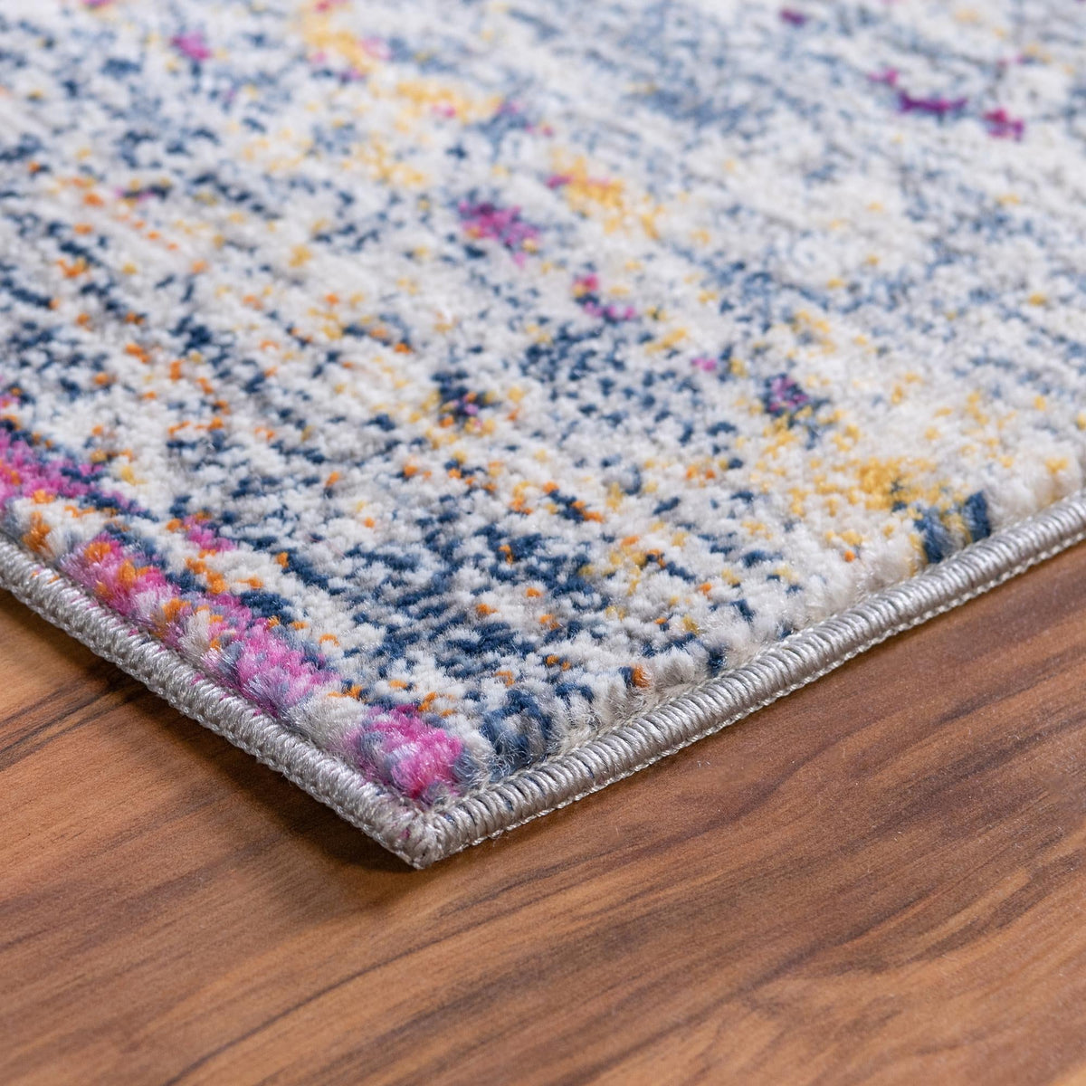 Prague Tapestry Collection Area Rug -  Vltava Rectangle Gray  lifestyle 10