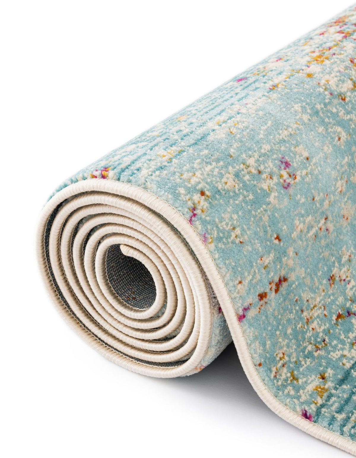Prague Tapestry Collection Area Rug -  Vltava Rectangle Blue  lifestyle 20