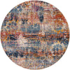 Prague Tapestry Collection Area Rug -  Bohemia Round Multi  lifestyle 29