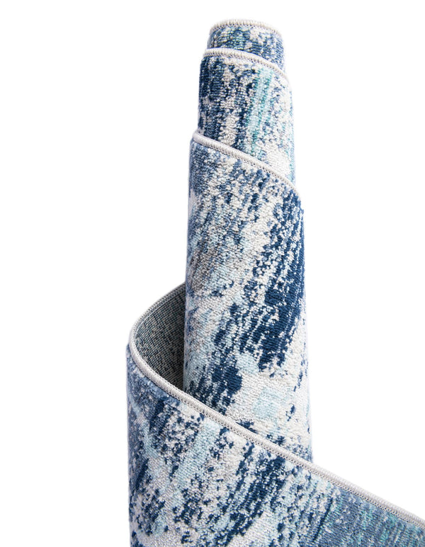 Prague Tapestry Collection Area Rug -  Bohemia Rectangle Blue  lifestyle 22