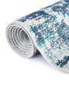 Prague Tapestry Collection Area Rug -  Bohemia Rectangle Blue  lifestyle 24