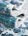 Prague Tapestry Collection Area Rug -  Bohemia Rectangle Blue  lifestyle 26