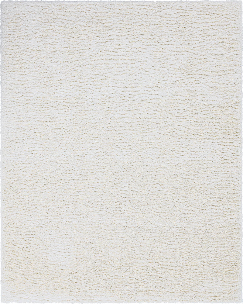 Eternal Plush Oasis Collection Area Rug -  Tranquility (Pearl) Rectangle Pearl Main