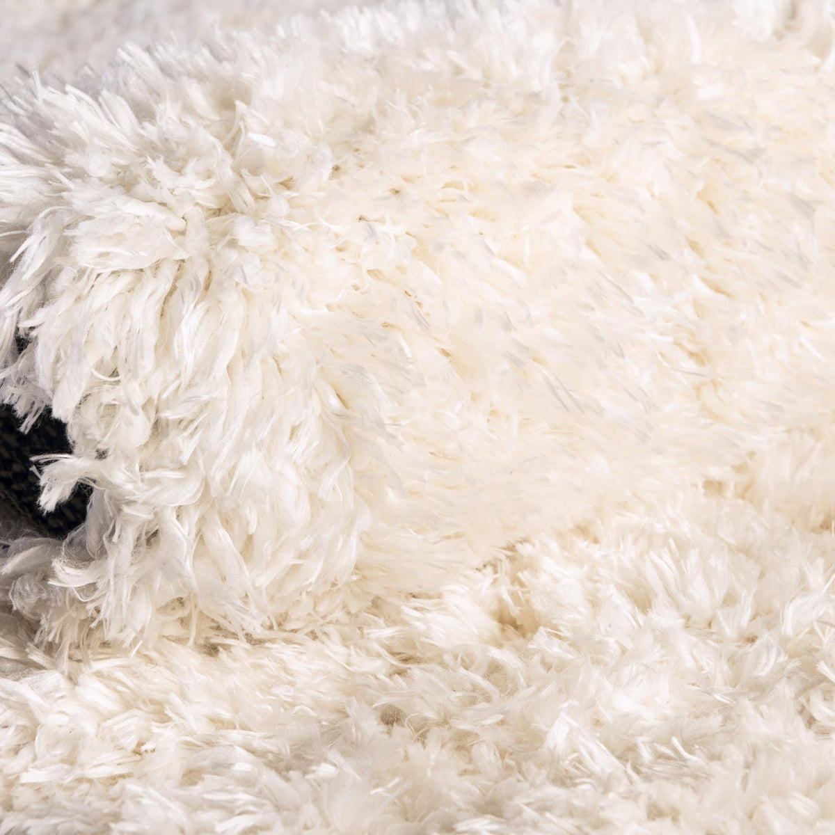 Eternal Plush Oasis Collection Area Rug -  Tranquility (Pearl) Square Pearl  lifestyle 23