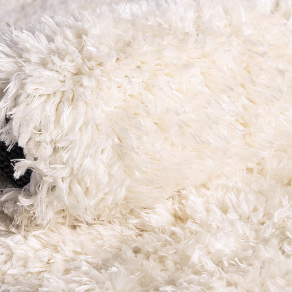Eternal Plush Oasis Collection Area Rug -  Tranquility (Pearl) Square Pearl  lifestyle 23