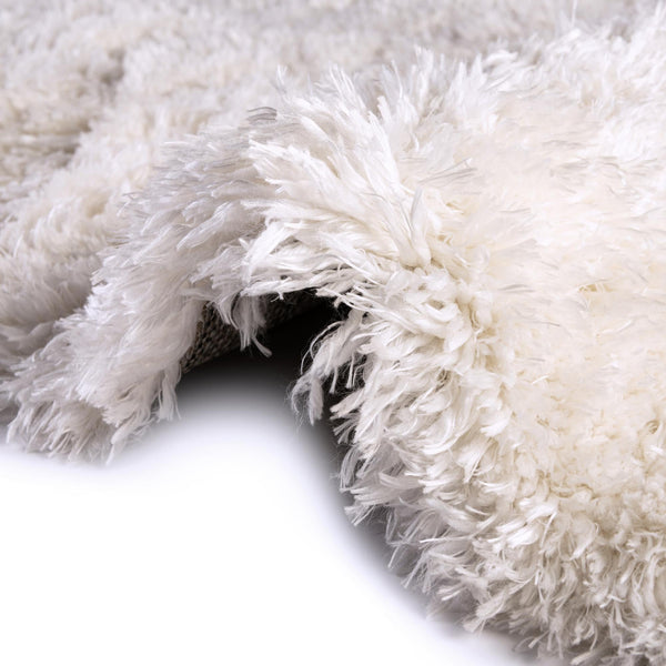 Eternal Plush Oasis Collection Area Rug -  Tranquility (Pearl) Square Pearl  lifestyle 33