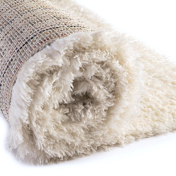 Eternal Plush Oasis Collection Area Rug -  Tranquility (Pearl) Square Pearl  lifestyle 39
