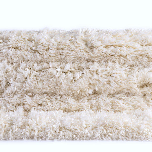 Eternal Plush Oasis Collection Area Rug -  Tranquility (Pearl) Square Pearl  lifestyle 45