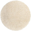 Eternal Plush Oasis Collection Area Rug -  Tranquility (Pearl) Round Pearl  lifestyle 3