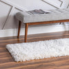 Eternal Plush Oasis Collection Area Rug -  Tranquility (Pearl) Runner Pearl  lifestyle 10