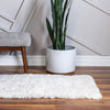 Eternal Plush Oasis Collection Area Rug -  Tranquility (Pearl) Runner Pearl  lifestyle 13