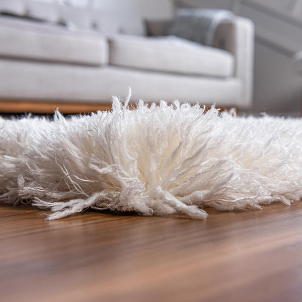Eternal Plush Oasis Collection Area Rug -  Tranquility (Pearl) Runner Pearl  lifestyle 16