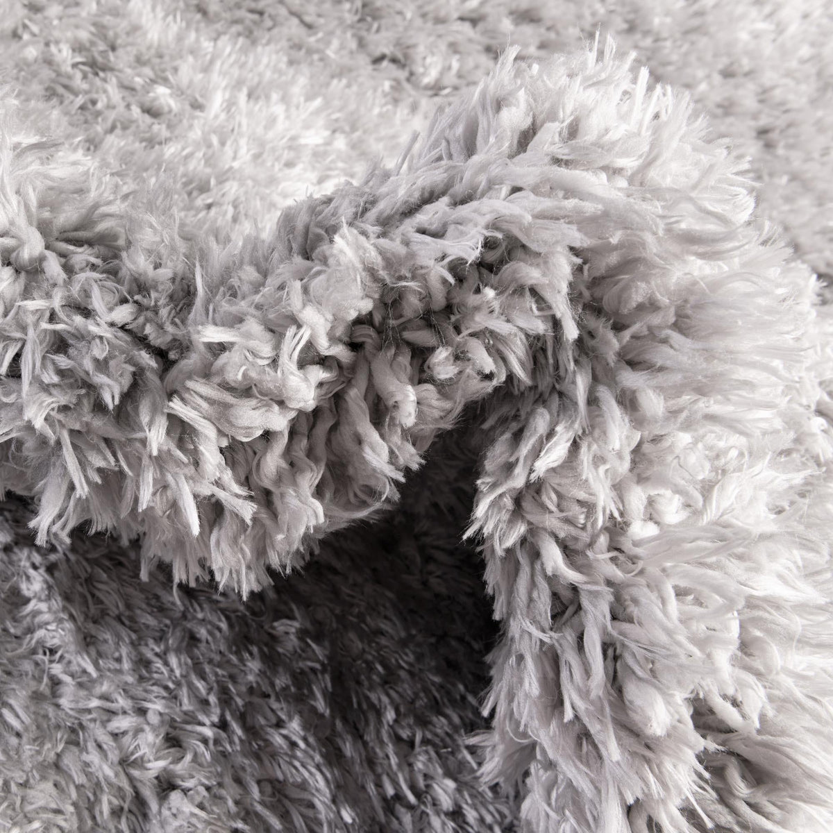 Eternal Plush Oasis Collection Area Rug -  Tranquility (Ash) Square Ash  lifestyle 30