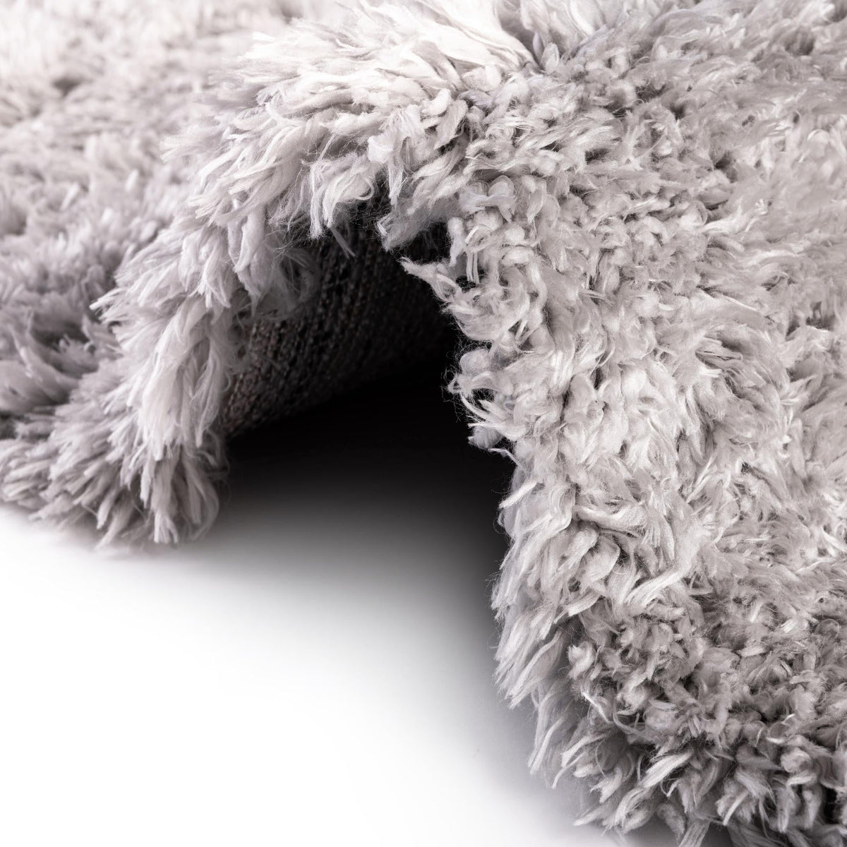 Eternal Plush Oasis Collection Area Rug -  Tranquility (Ash) Square Ash  lifestyle 34