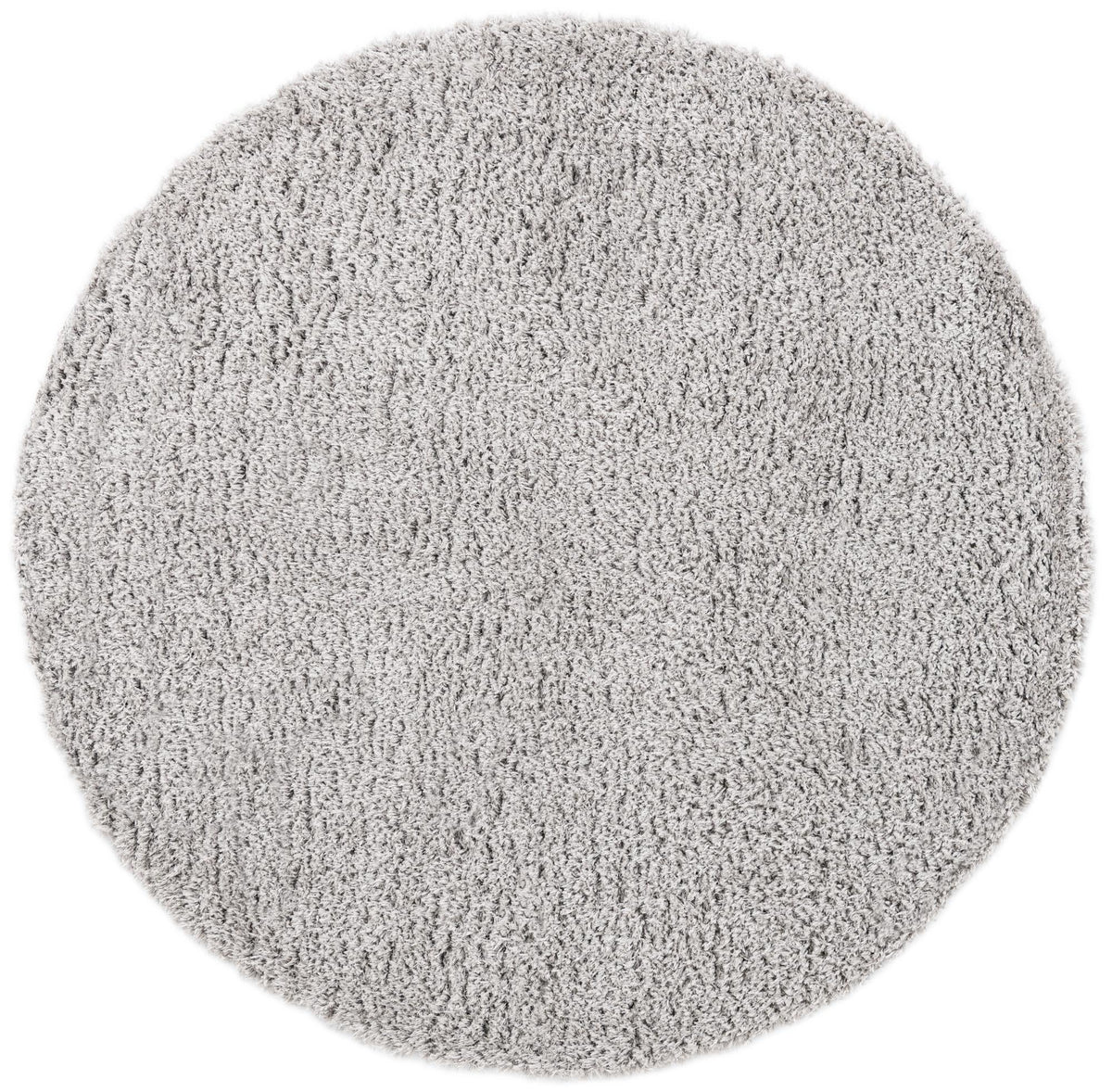 Eternal Plush Oasis Collection Area Rug -  Tranquility (Ash) Round Ash  lifestyle 2