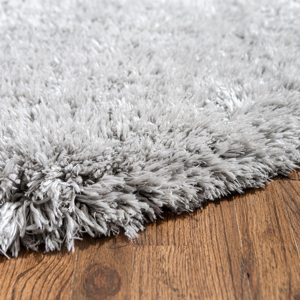 Eternal Plush Oasis Collection Area Rug -  Tranquility (Ash) Round Ash  lifestyle 15