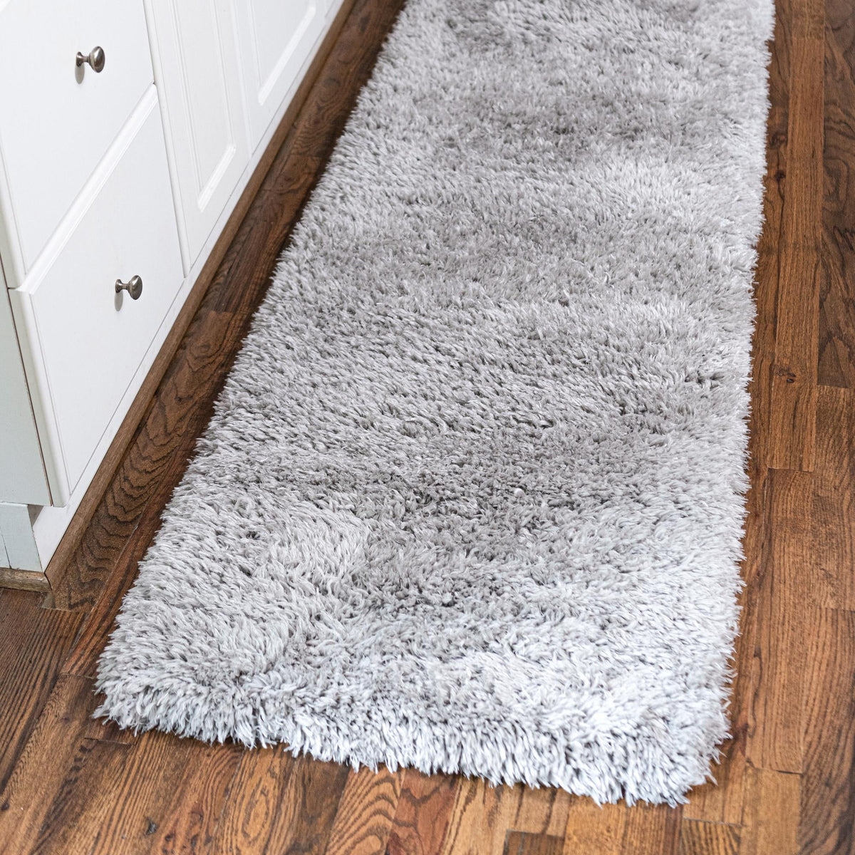 Eternal Plush Oasis Collection Area Rug -  Tranquility (Ash) Runner Ash  lifestyle 7