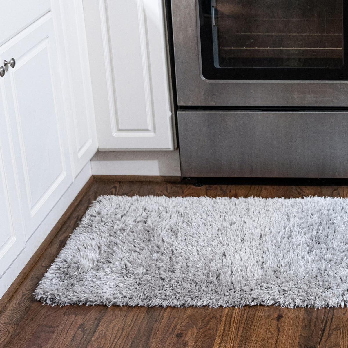 Eternal Plush Oasis Collection Area Rug -  Tranquility (Ash) Runner Ash  lifestyle 12