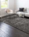 Eternal Plush Oasis Collection Area Rug -  Tranquility (Smoke) Rectangle Smoke  lifestyle 4