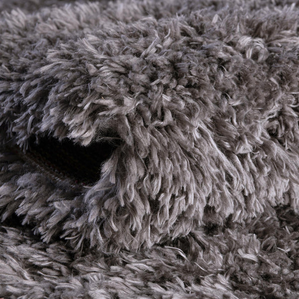 Eternal Plush Oasis Collection Area Rug -  Tranquility (Smoke) Rectangle Smoke  lifestyle 9