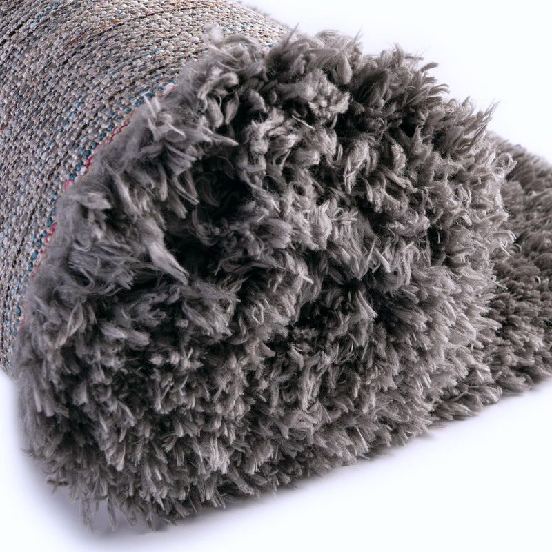 Eternal Plush Oasis Collection Area Rug -  Tranquility (Smoke) Rectangle Smoke  lifestyle 14