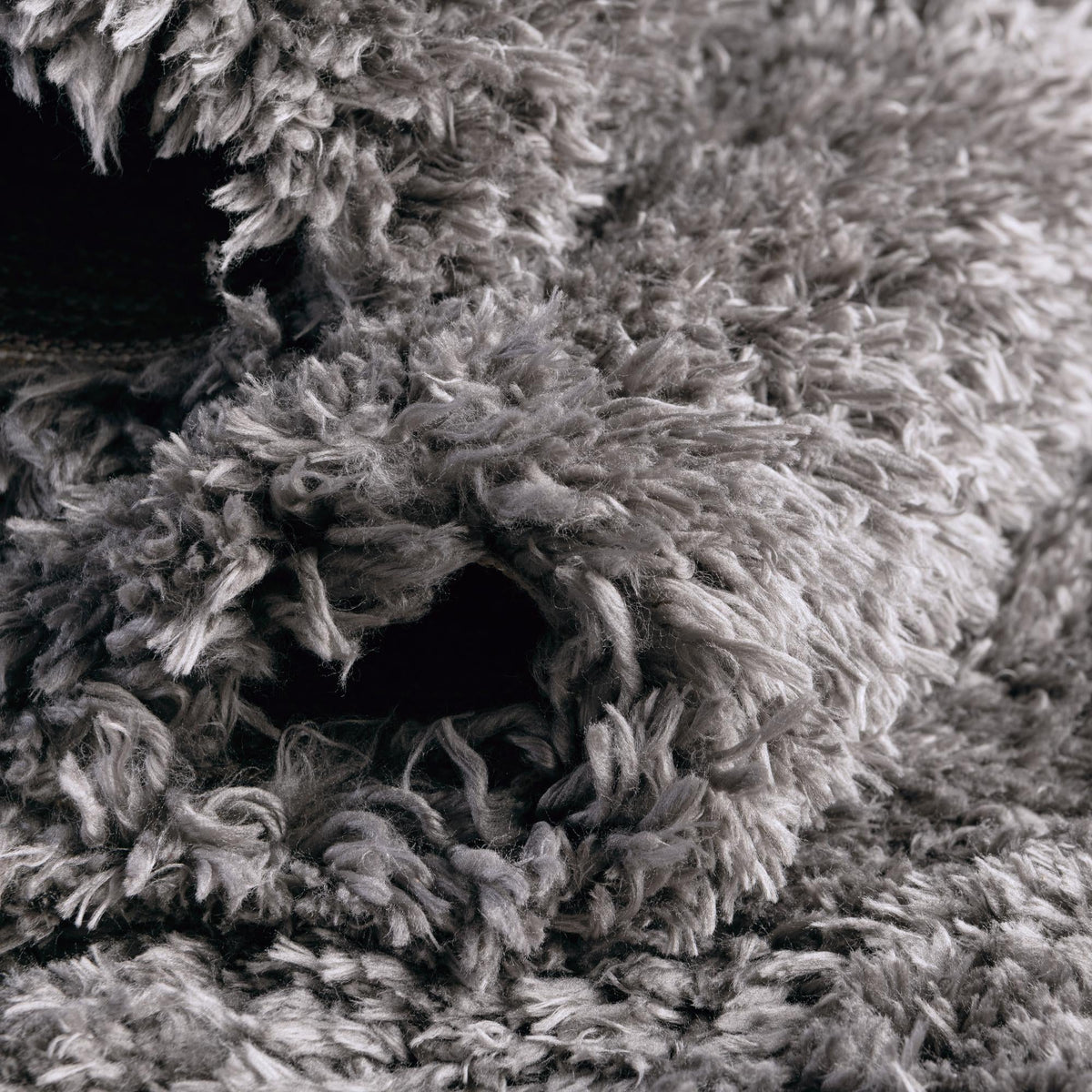 Eternal Plush Oasis Collection Area Rug -  Tranquility (Smoke) Rectangle Smoke  lifestyle 15