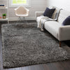 Eternal Plush Oasis Collection Area Rug -  Tranquility (Smoke) Rectangle Smoke  lifestyle 17